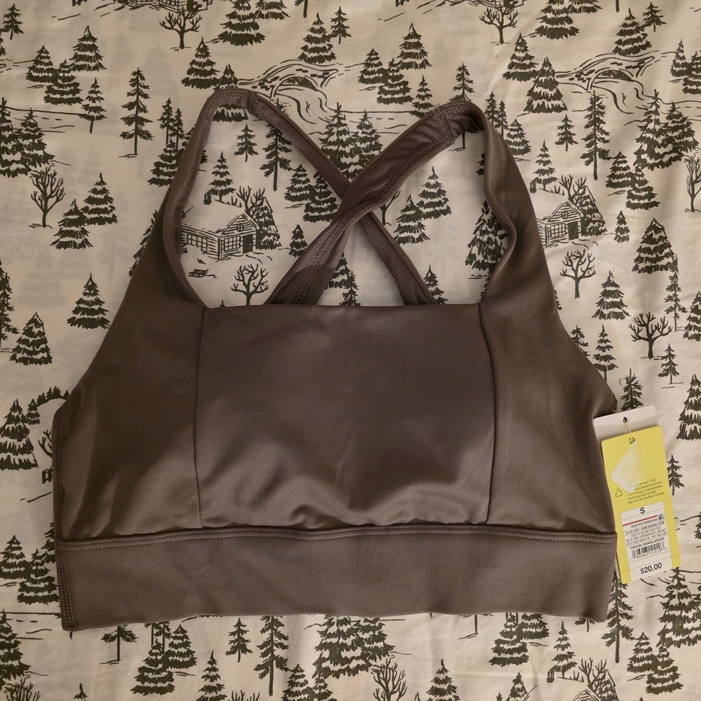 All in Motion Charcoal Sports Bra